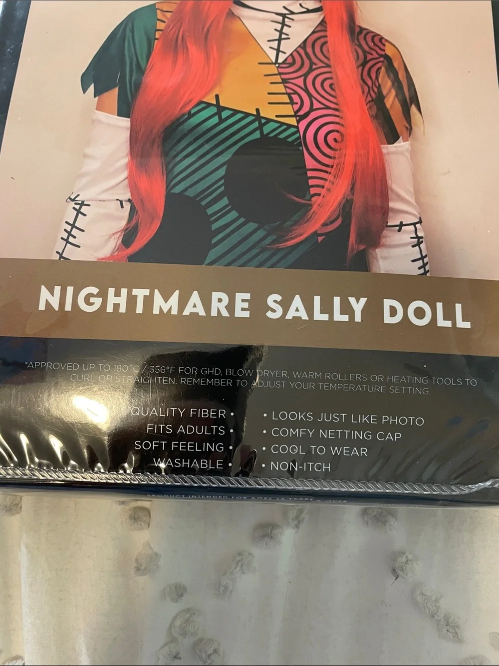 Nightmare Sally Doll Wig nwt